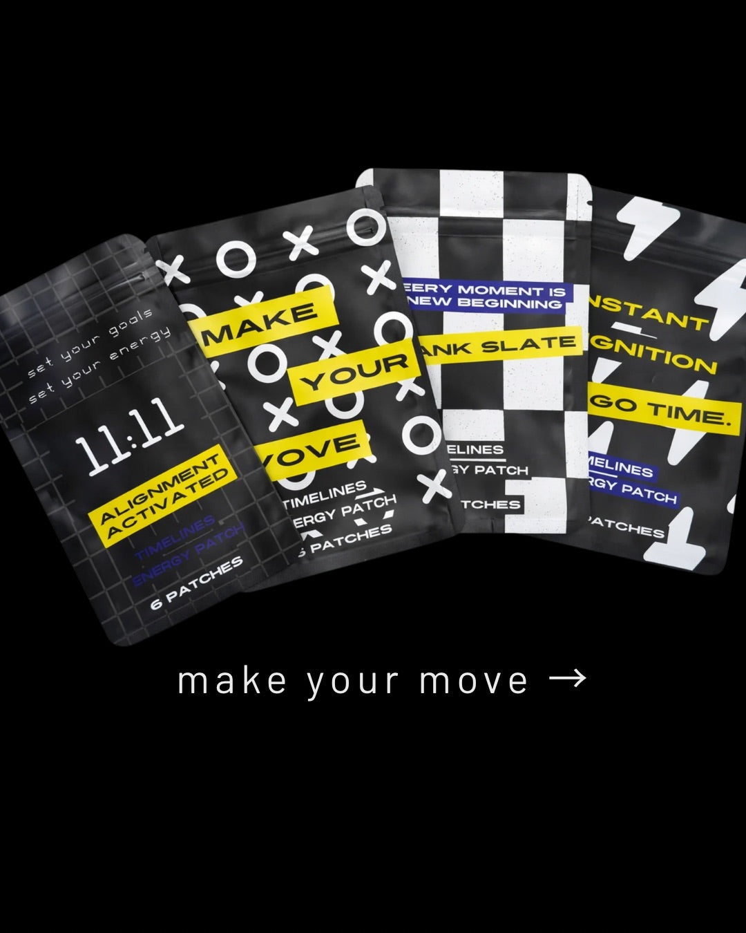the set · all 4 designs