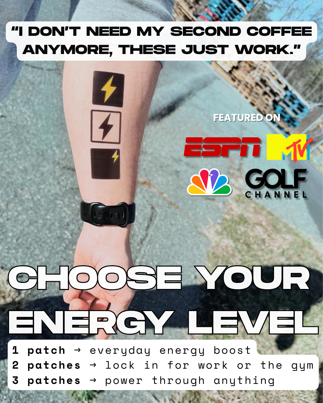 the energy patch